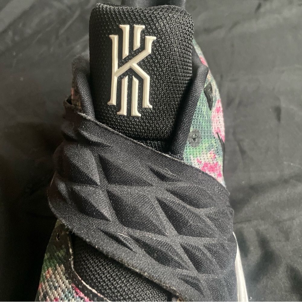Kyrie Black and Multicolor Sneakers